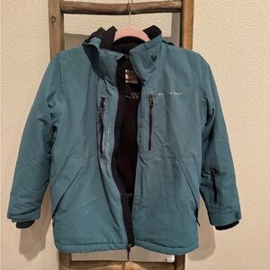 Boulder Gear Kids Insulated Winter Jacket – Size M – Teal – Waterproof 10K/10K
